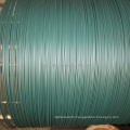 Factory Low carbon steel wire with plastic coated pvc wire/ pvc coated iron wire